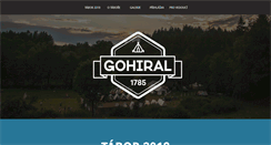 Desktop Screenshot of gohiral.cz